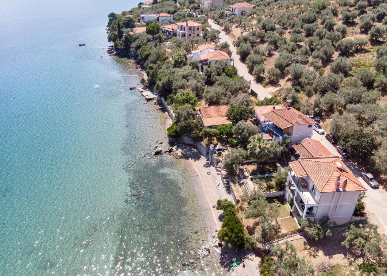 Villas Nies Seaside Appartments Sourpi المظهر الخارجي الصورة