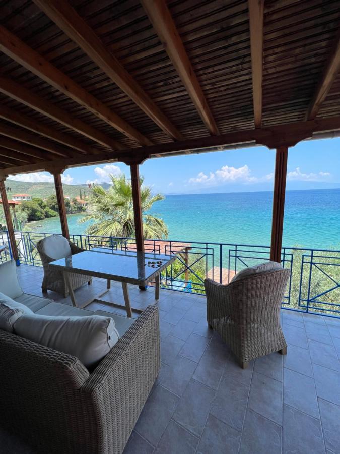 Villas Nies Seaside Appartments Sourpi المظهر الخارجي الصورة