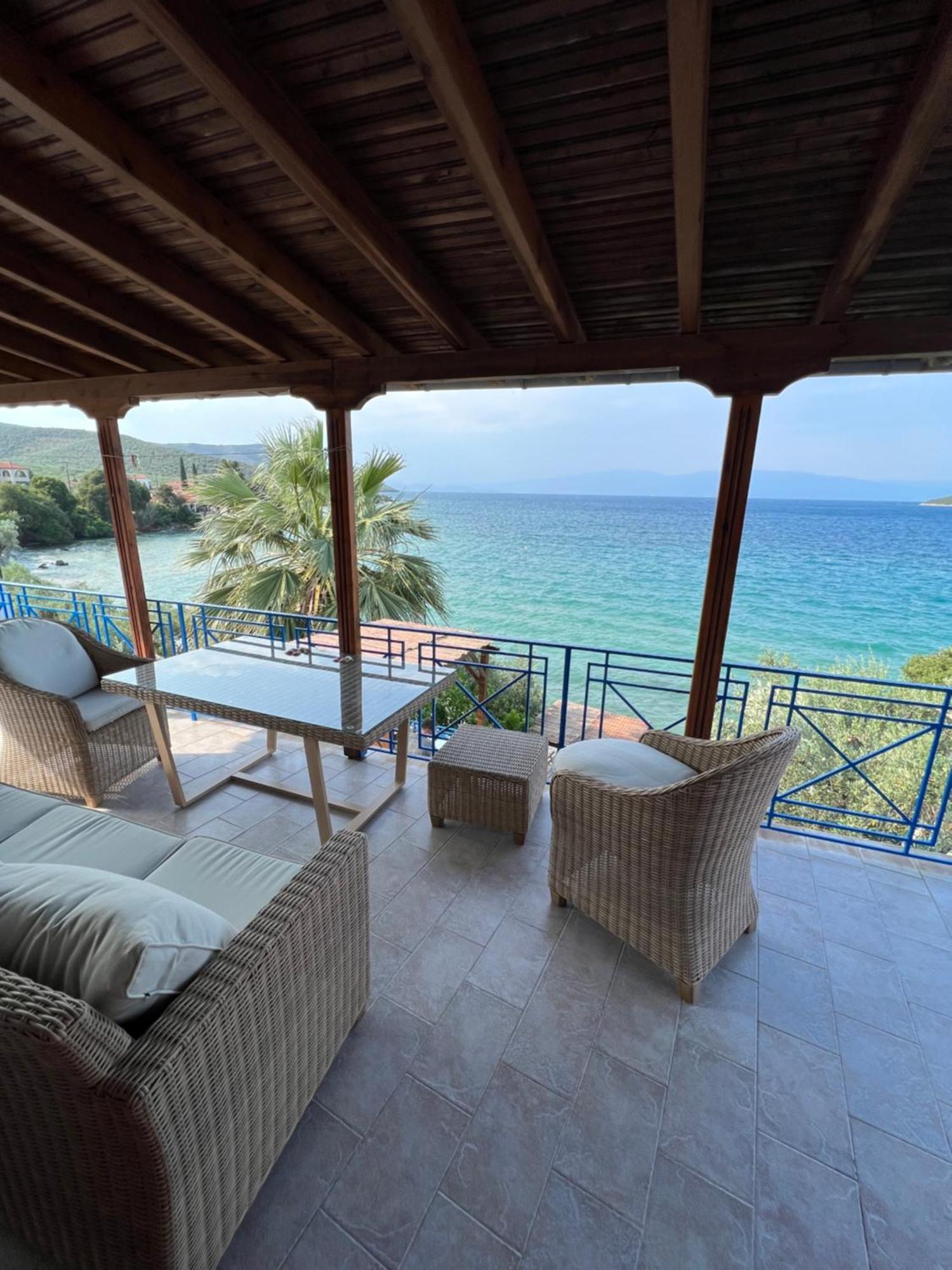 Villas Nies Seaside Appartments Sourpi المظهر الخارجي الصورة