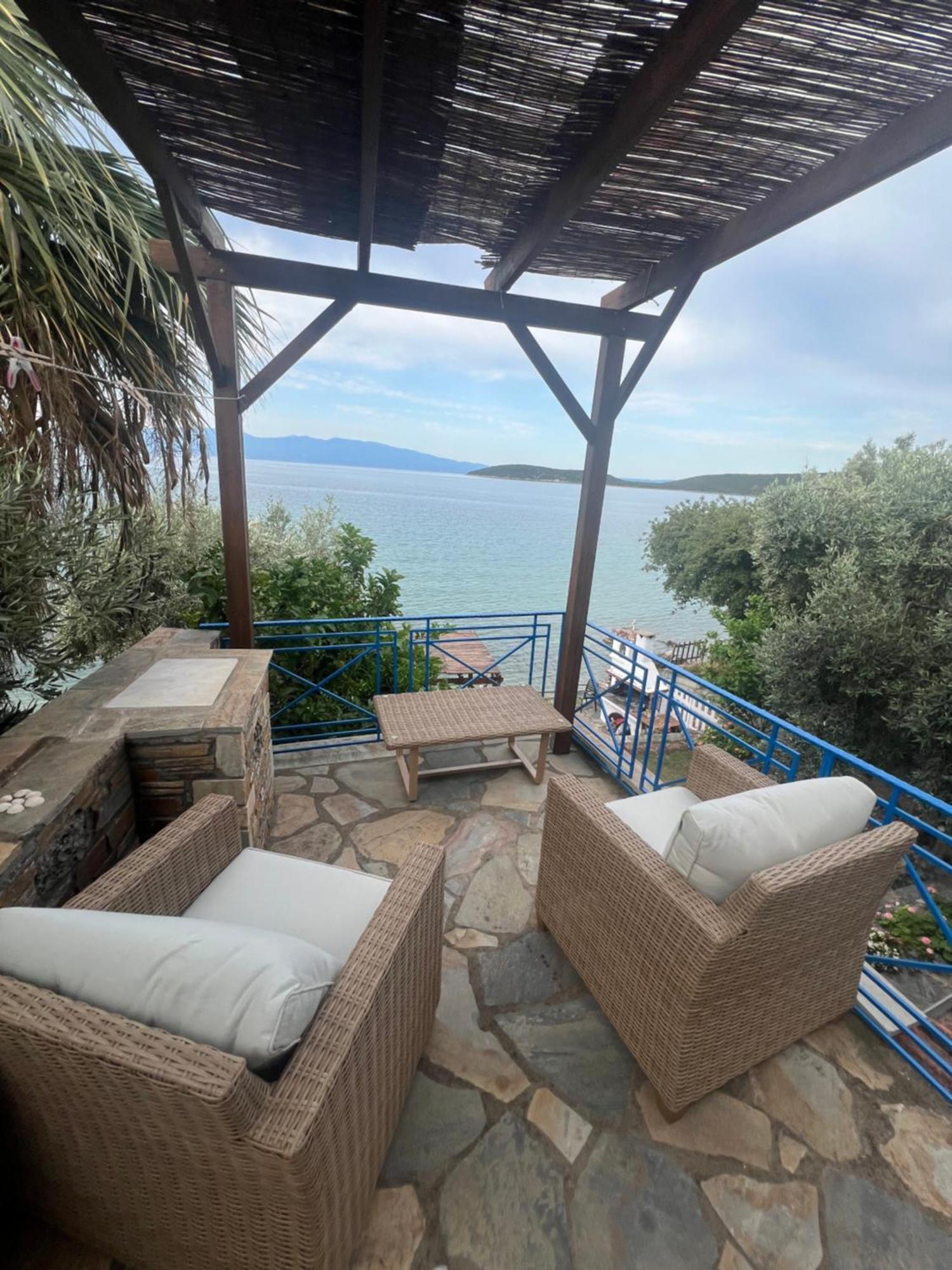 Villas Nies Seaside Appartments Sourpi المظهر الخارجي الصورة