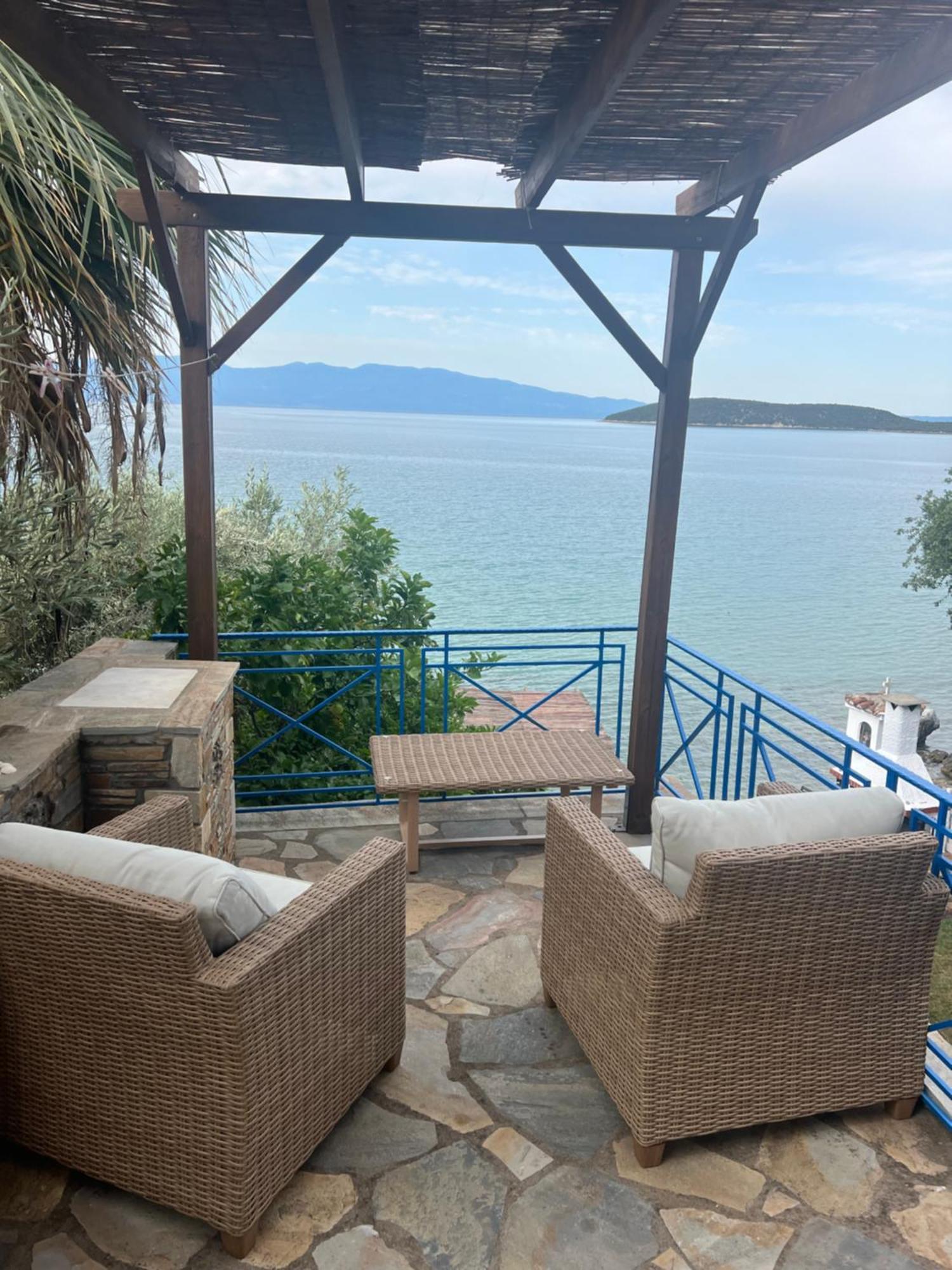 Villas Nies Seaside Appartments Sourpi المظهر الخارجي الصورة